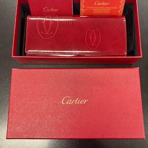 Brand New Cartier Red Wallet